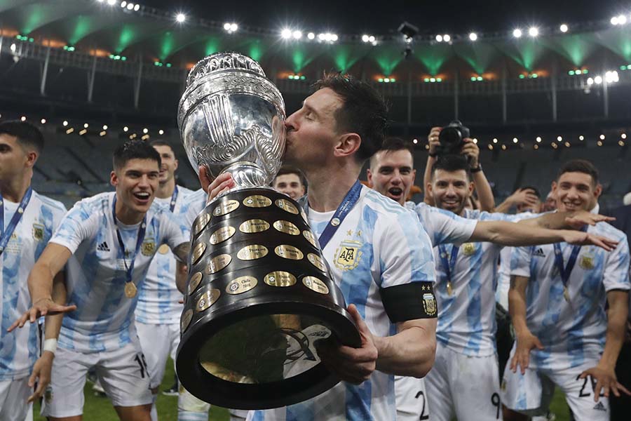 Messi và cúp vô địch